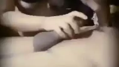 Paki giving Handjob and blowjob