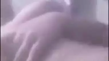 Amateur Indian camgirl uses fingers to show pink pussy better