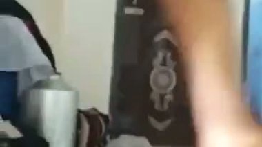 Slim randi smoking during blowjob and viral sex