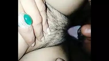 Horny landlord sucking tits of a Tamil bhabhi