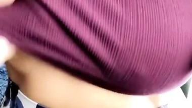 Beautiful Girl Showing Her Big Boobs