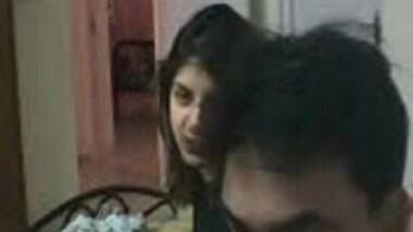 Indian couple on webcam