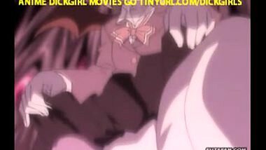 Hentai shemale Grows Dick