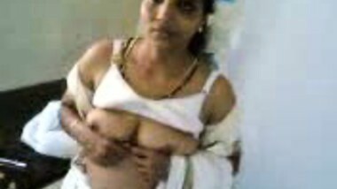 indian wife in kitchen