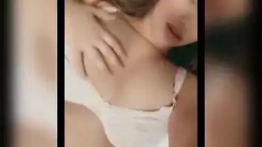 Girl Showing Her Big Tits And Juicy Round Ass To Her Boyfreind