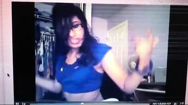 Indian GF teases with barely and clothes