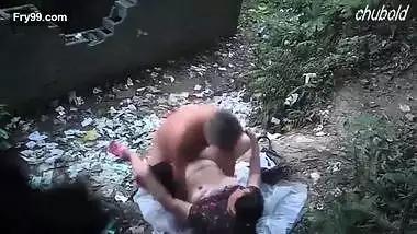 Indian Couple Fucking In Open