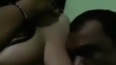Desi Fatherinlw sucking boobs