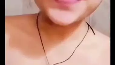 Gorgeous Indian sex angel naked boobs show