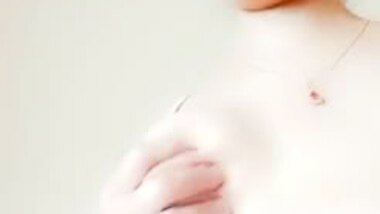 PLUMP LICKS HER OWN TITS