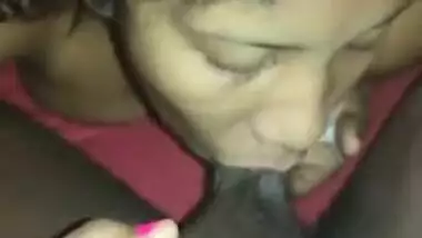 A Libyan girl sucking the penis ball