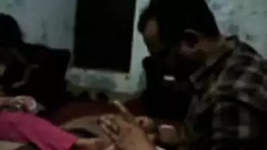 Self recorded video of married Indian couple...