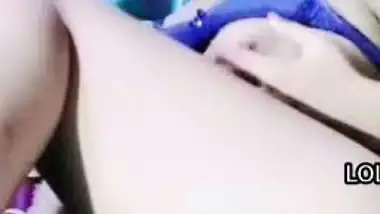 Bengali girl pink pussy fingering on video call