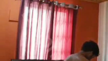 Couple gets drenched in sweat after a hard desi chudai