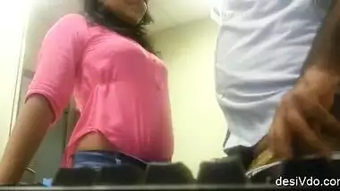 Sexy Desi girl Blowjob and Fucked in office 5 clips part 1