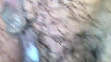 Wife Hairy Pussy Juice