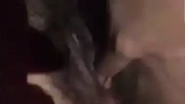 Indian fingering ex-girlfriend video call at night