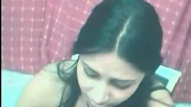 Indian Housewife shows at night 