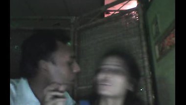 Bangladeshi Couple Kissing At Fast Food
