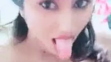 Swathi Naidu Making A Selfie Masturbation Video
