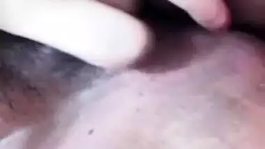 Naughty beauty fingering her hot pussy