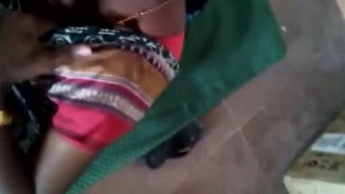 Satin Silk Saree maid enjoying