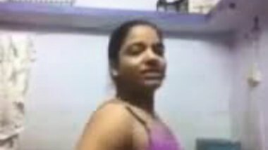 Indian teen changing clothes