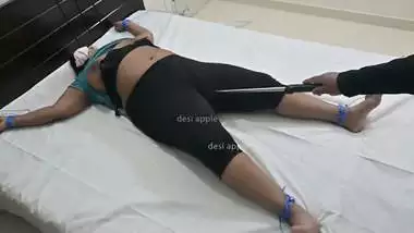 Indian desi girl got tied on bed and tortured