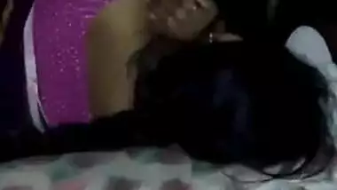 Desi wife boob pressing and pussy licking and blowjob