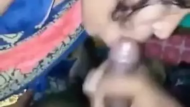 Village Bhabhi Sucking Cock and Taking Cum