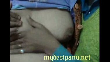 Big boobs are squeezed randomly by a lover