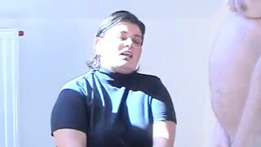 Indian BBW in pantyhose BJ Nylon & heels Spunk