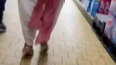 Candid sexy classy hijab heels