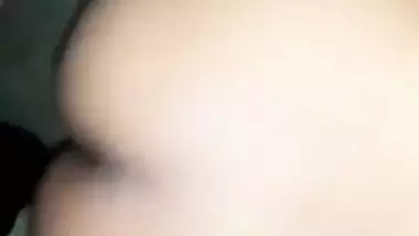 Wife romance and sex with husband with video call to lover