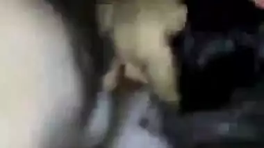 Married Dehati couple sex on selfie cam