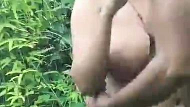 Beautiful girl fucking in jungle part 3