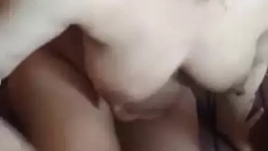 Paki wife blowjob takes cum in mouth