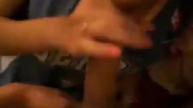 Indian Cheerleader Sucks My Cock After The Match