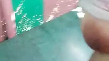 Big boobs girl outdoor pussy fingering by lover