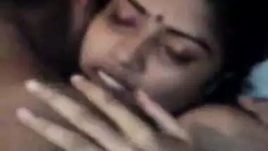 Indian couple enjoying sex while friend films.
