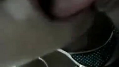 Busty Indian honey giving head 