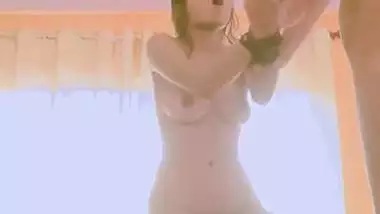 Wild young guy enjoys BDSM sex with a submissive GF