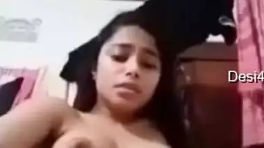 Horny Desi Girl Show Her Boobs And Fingering