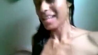 sweet desi girl showering