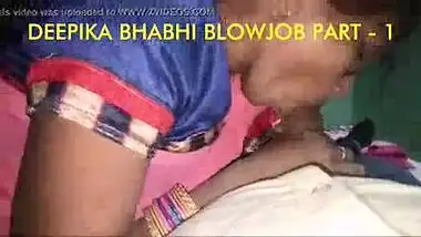 Bhabhi blowjob clip taken by her horny Devar