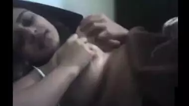 Sexy Marathi Girl Pressing Boobs And Cunt During Phone Sex