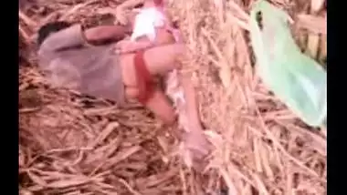 Village girl outdoor fucked by lover in sugarcane field