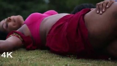 Indian pervert fucks his GF under the sky