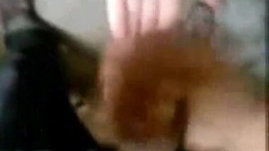 First blowjob of my hot mom and cumming on her hand