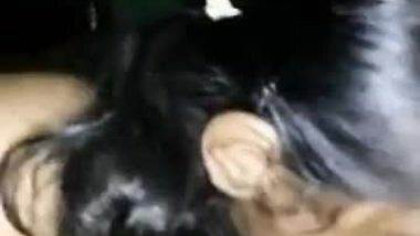 Hot Telugu girl feeling shy during a bj